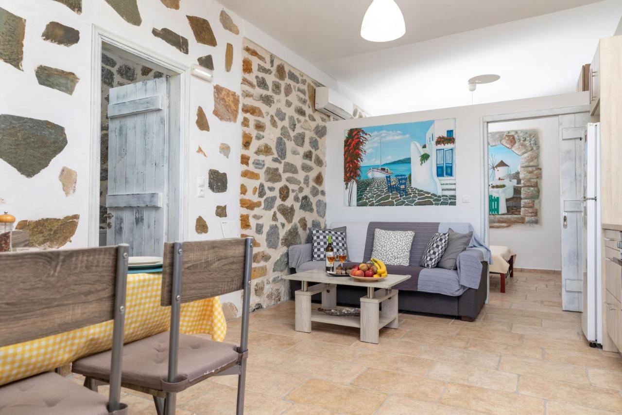 Вілла The Stone House Naxos Glinado Naxos Екстер'єр фото