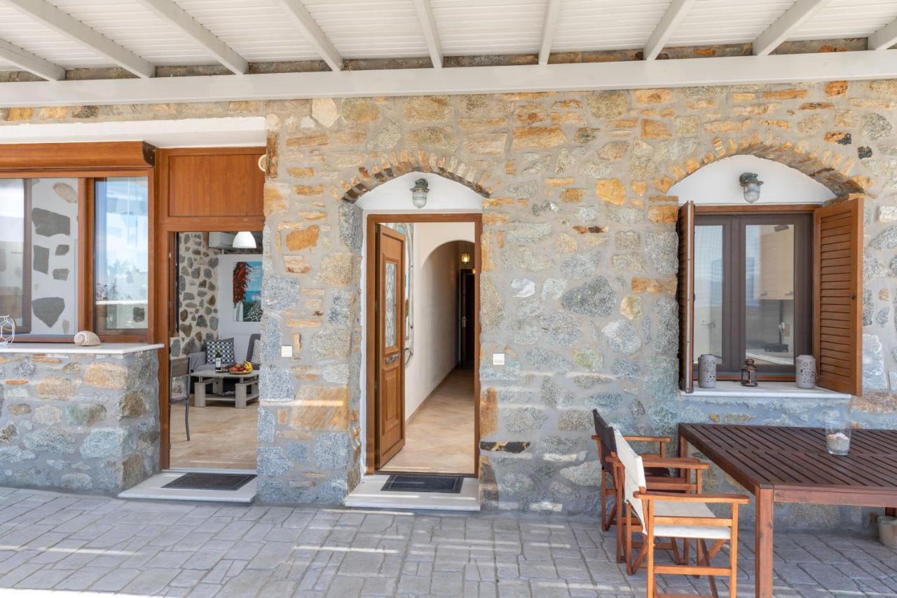 Вілла The Stone House Naxos Glinado Naxos Екстер'єр фото