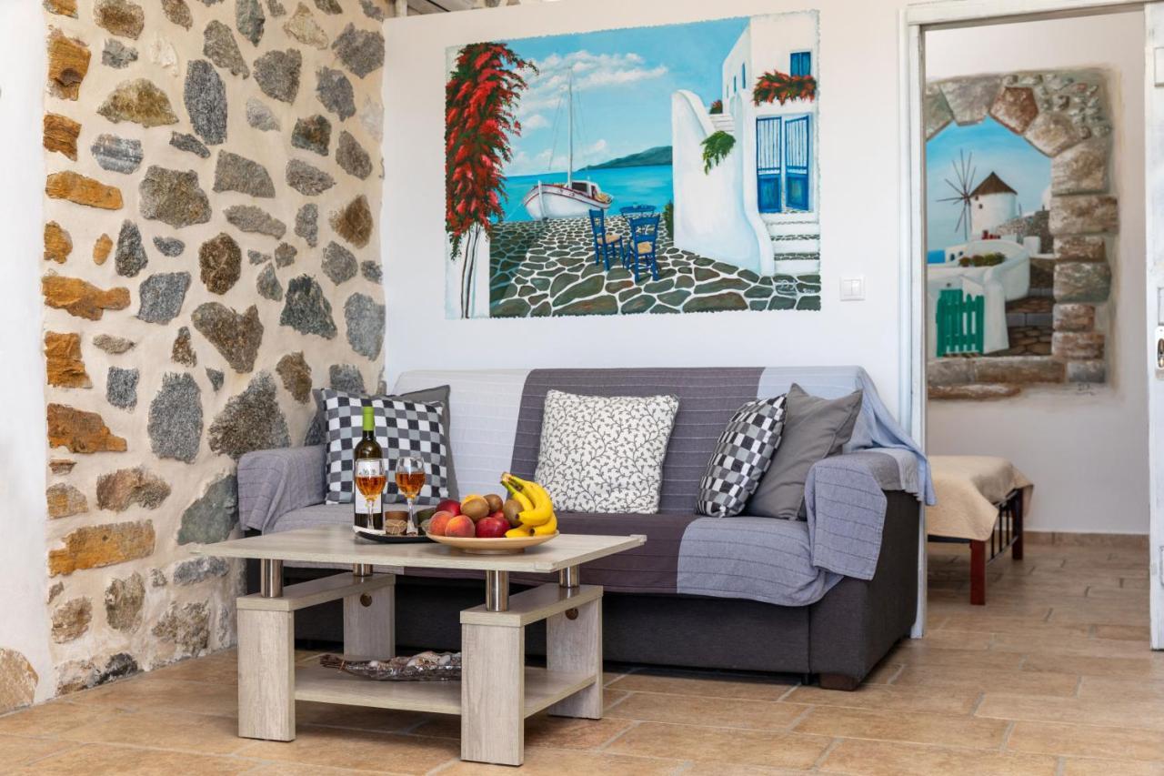 Вілла The Stone House Naxos Glinado Naxos Екстер'єр фото