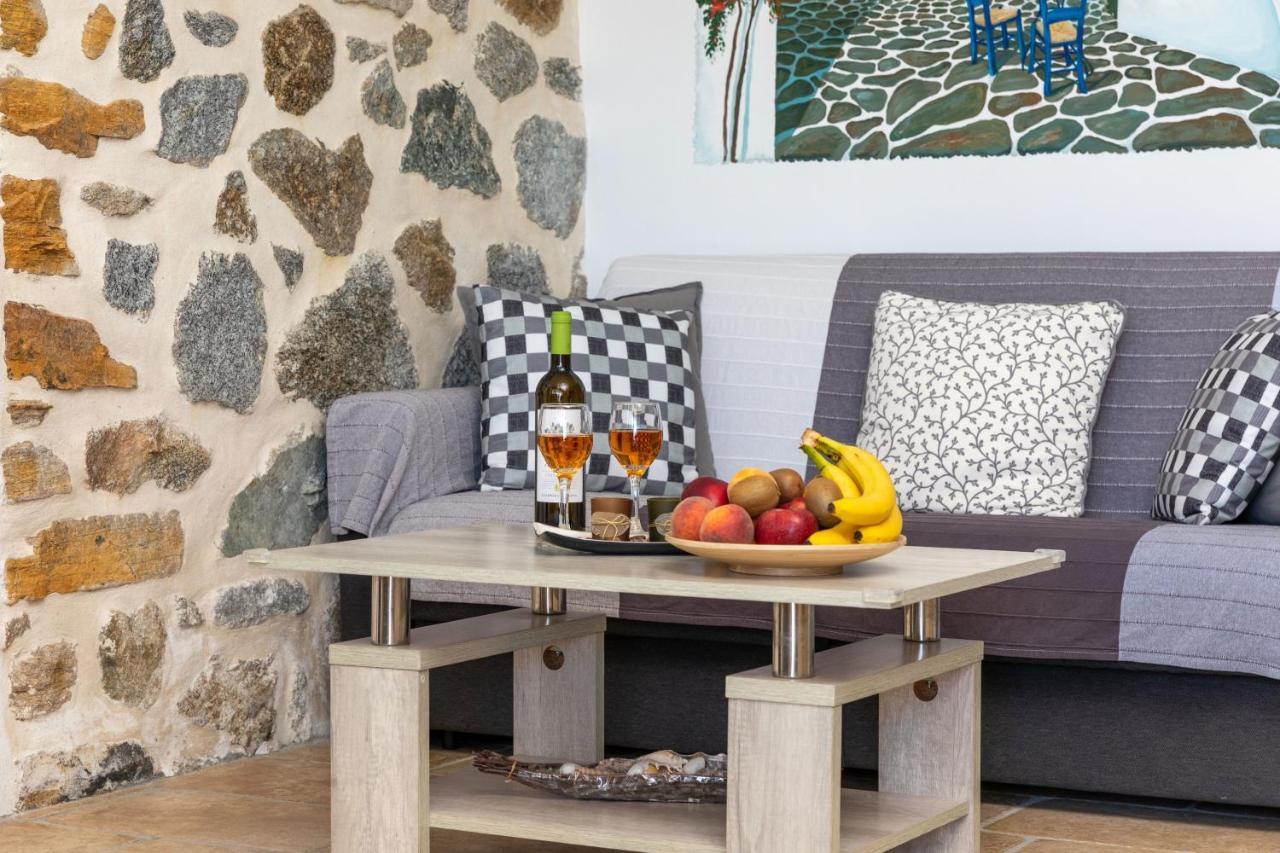 Вілла The Stone House Naxos Glinado Naxos Екстер'єр фото