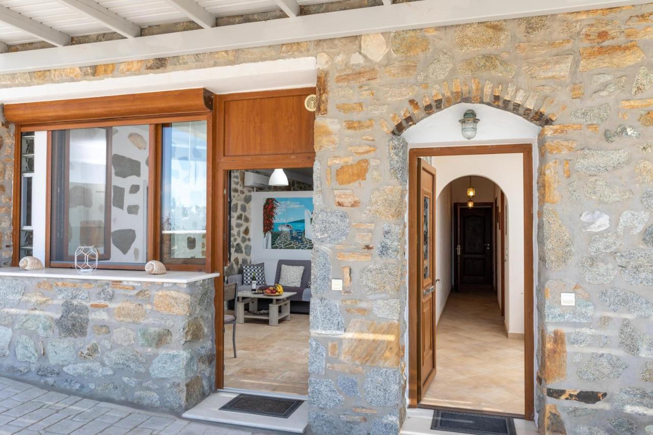 Вілла The Stone House Naxos Glinado Naxos Екстер'єр фото